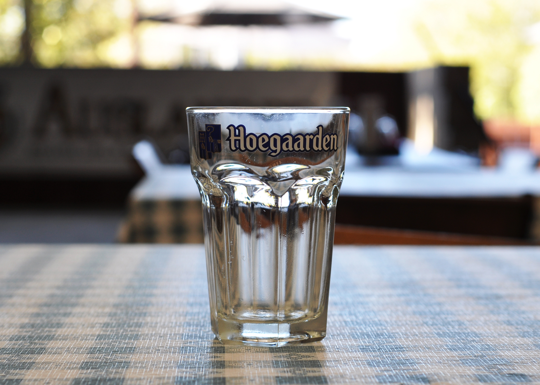 Vaardigheid Stof Lokken Hoegaarden Pint Glass | The Auslander